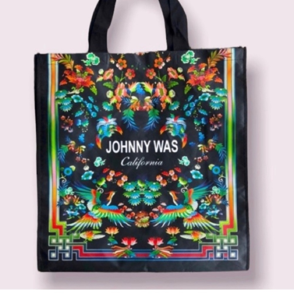 New Johnny Was Deep Tote! Perfect for Farmers Market! Over Night, Food Shopping!